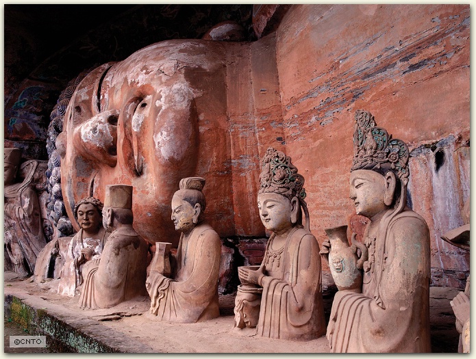 Chongqing, Dazu Rock Carvings, China